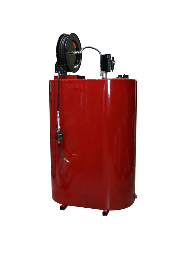 275-gallon vertical steel tank package