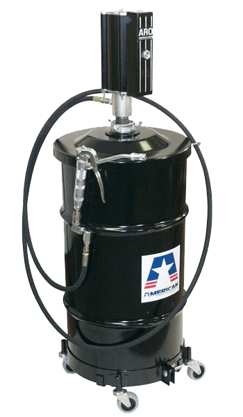 120-pound keg grease dispense system
