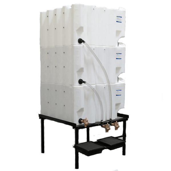 Stackable poly tote system