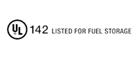 UL 142 Listed for Fuel Storage